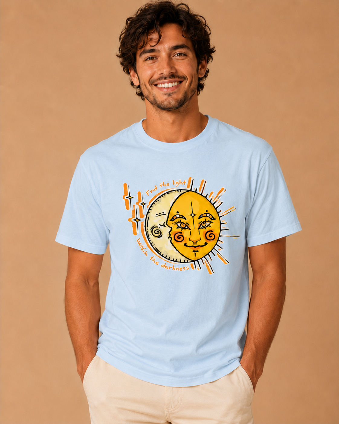 Find the Light Within the Darkness Graphic Tee