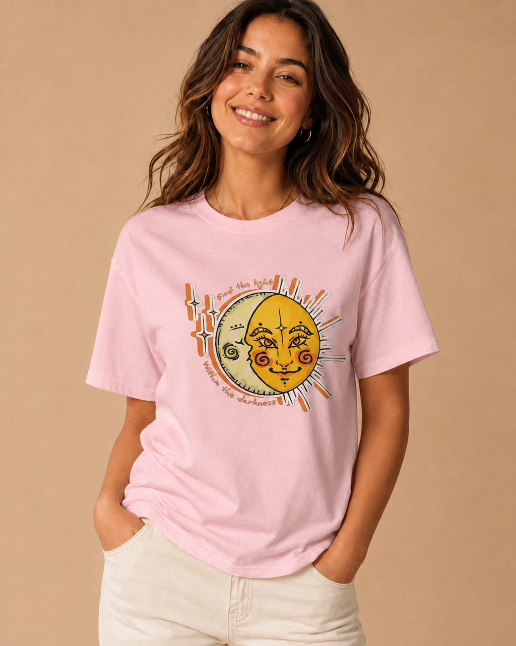 Find the Light Within the Darkness Graphic Tee
