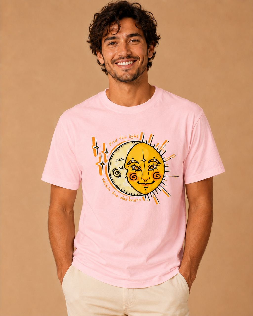 Find the Light Within the Darkness Graphic Tee