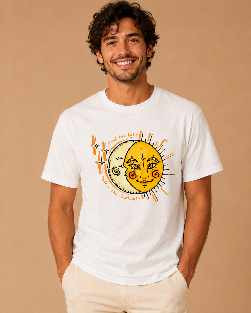 White guy mockup